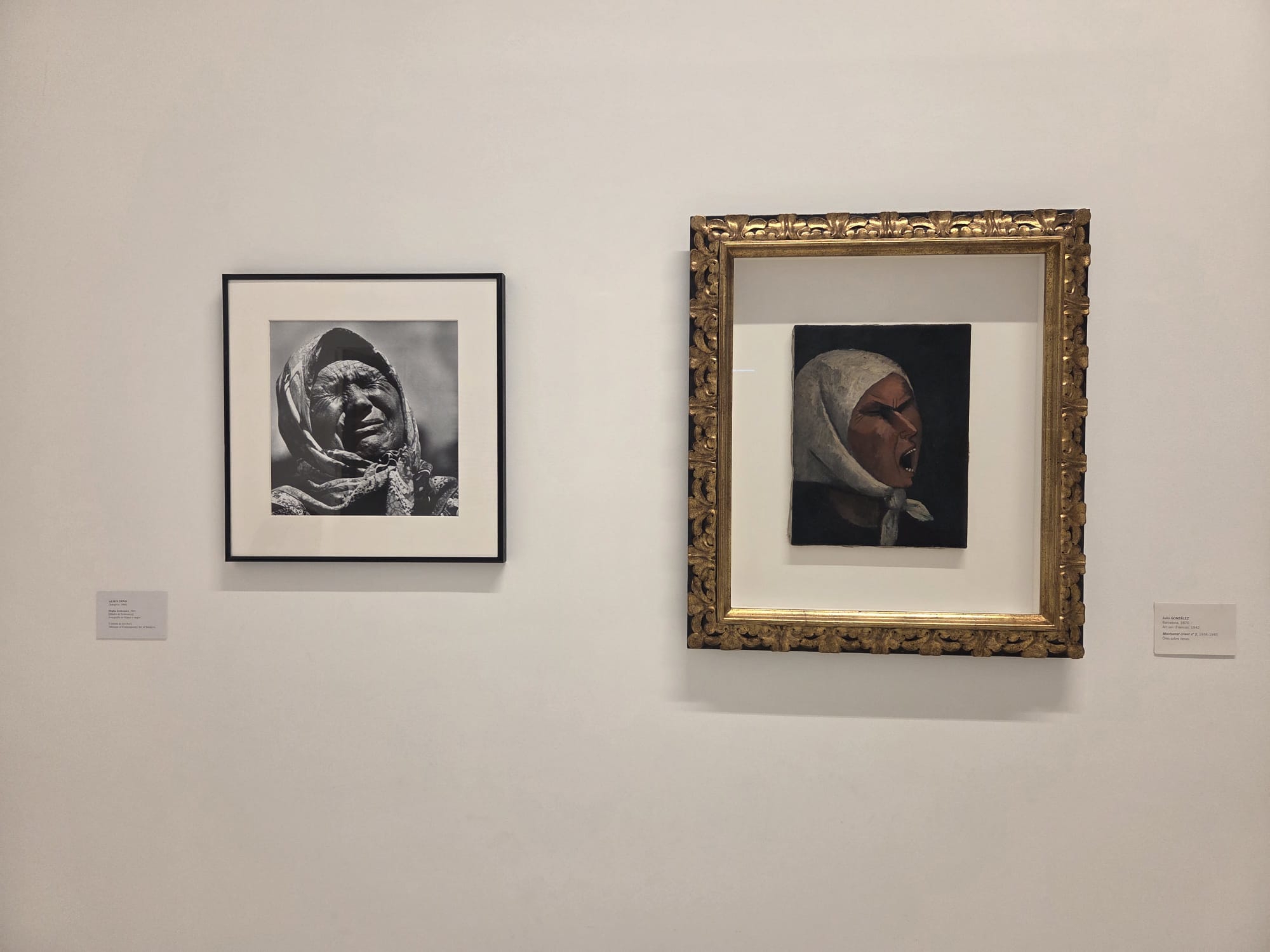 Detalle de la exposición